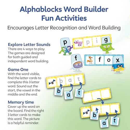 Alphablocks Word Builder Learning Game - Educational Card Game for 3+ Year Olds 6