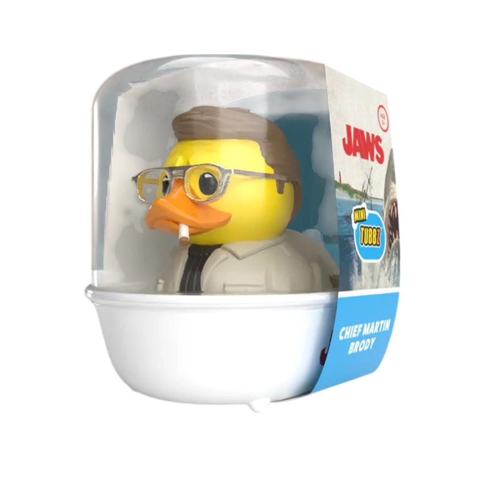 TUBBZ Martin Brody Jaws Cosplaying Rubber Duck Vinyl Figure Mini | Approx 2 Inches