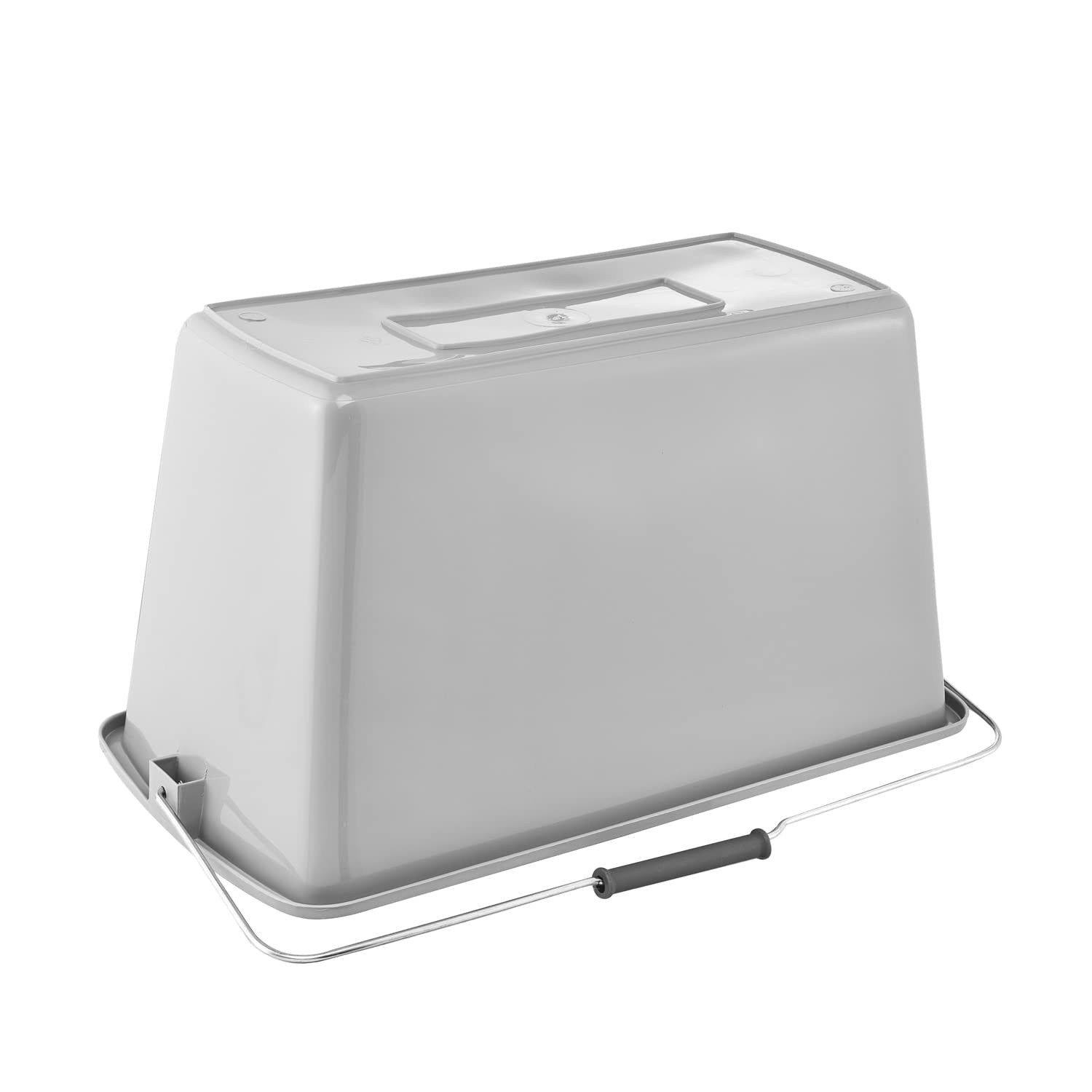 keeper - Bent Cleaning Bucket 13L Rectangular Polypropylene with Metal Handle 5