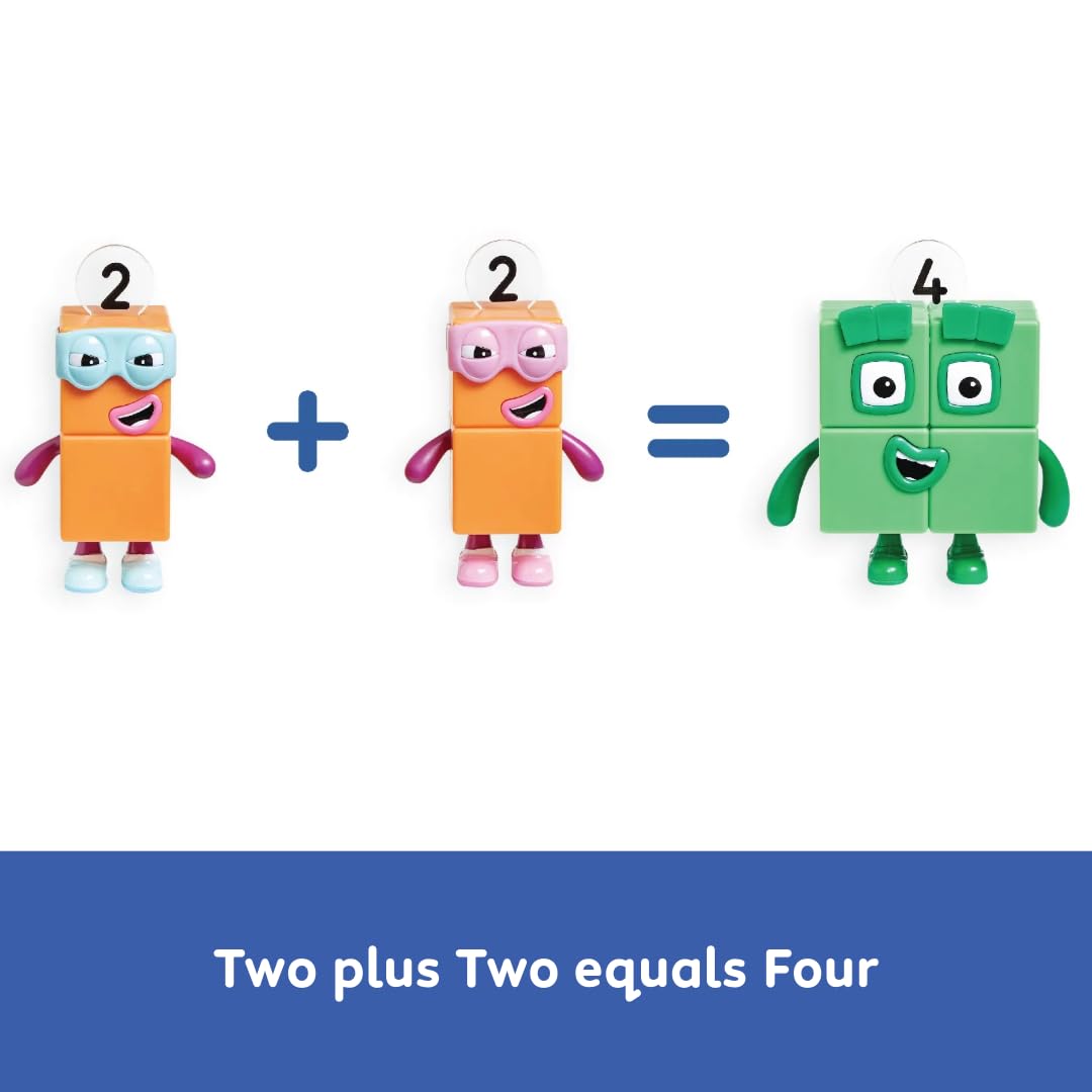 Numberblocks Four and the Terrible Twos - Collectible Play Figures for Ages 3+ 11