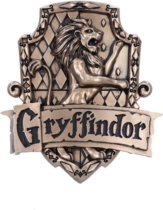 Nemesis Now Harry Potter Gryffindor Crest Wall Plaque, Bronze Resin