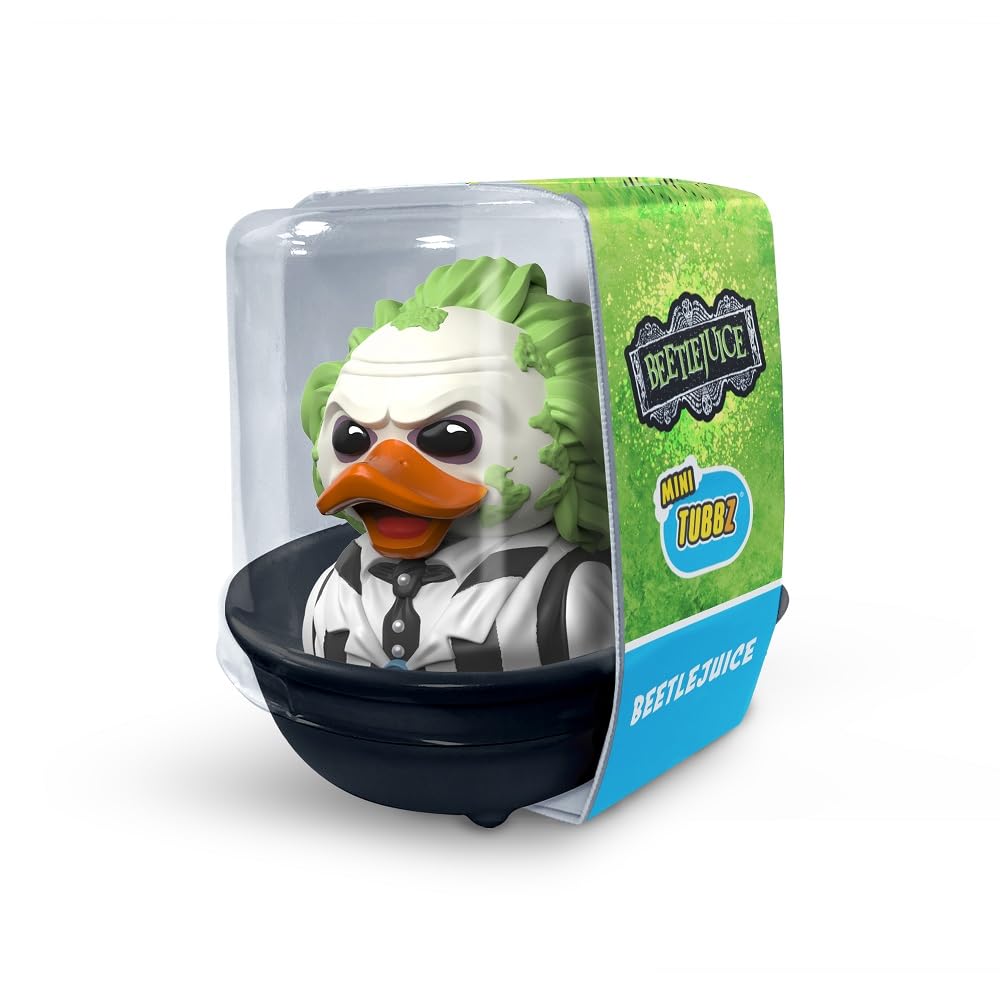 TUBBZ Mini Horror - Beetlejuice Cosplaying Rubber Duck Vinyl Figure 4