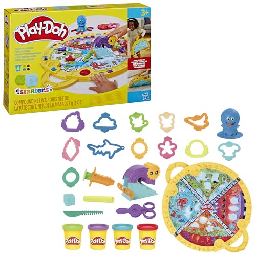 Play-Doh Fold and Go Spielmatten-Starter-Spielset – Kreatives Kunst- und Bastelspielzeug für Kinder ab 3 Jahren 17