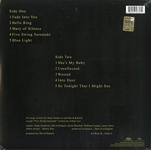 Mazzy Star - So Tonight That I Might See VINYL