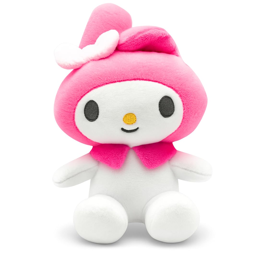 Sanrio My Melody Sitting Plush Toy 15cm | Pink Cuddly Doll | Polyester Fiber Collectible Gift