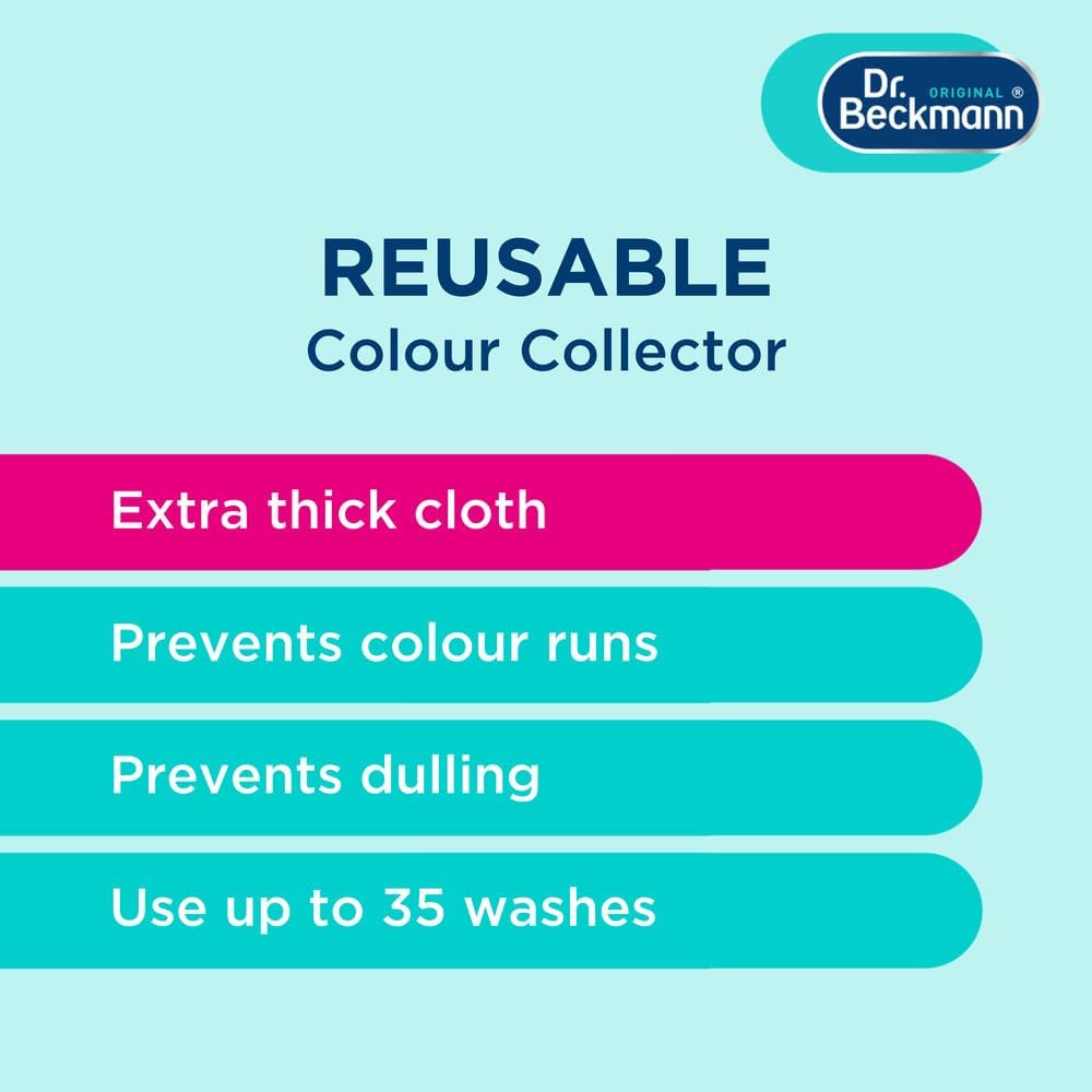Dr. Beckmann Re-usable Colour & Dirt Collector Cloth (Up to 30 Washes) 5