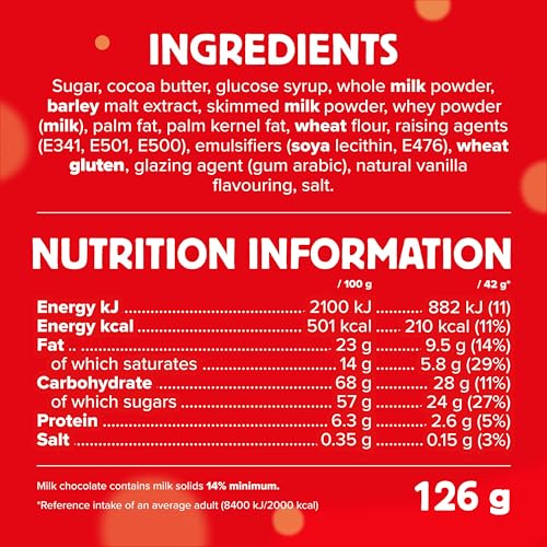 Maltesers Weiße Schokolade &amp; Honigwabe 126g Beutel zum Teilen 9