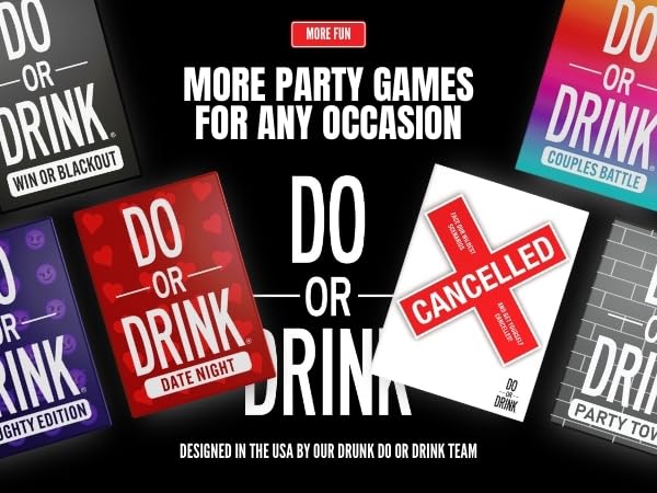 Do or Drink Party Card Game for University, College, Camping, and Hen's Night 7