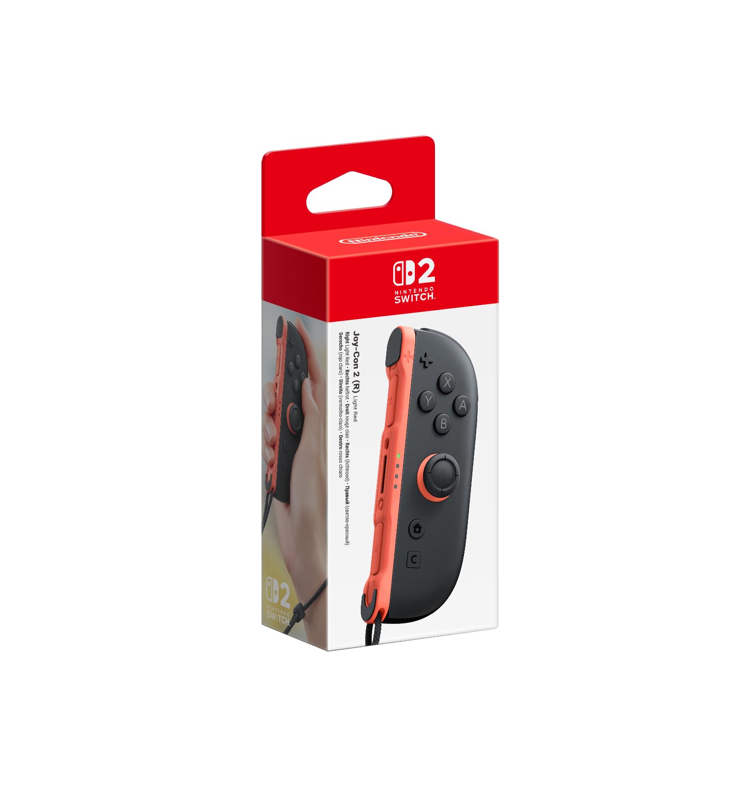 Nintendo Joy-Con 2 R - Light Red Right Controller for Nintendo Switch 2
