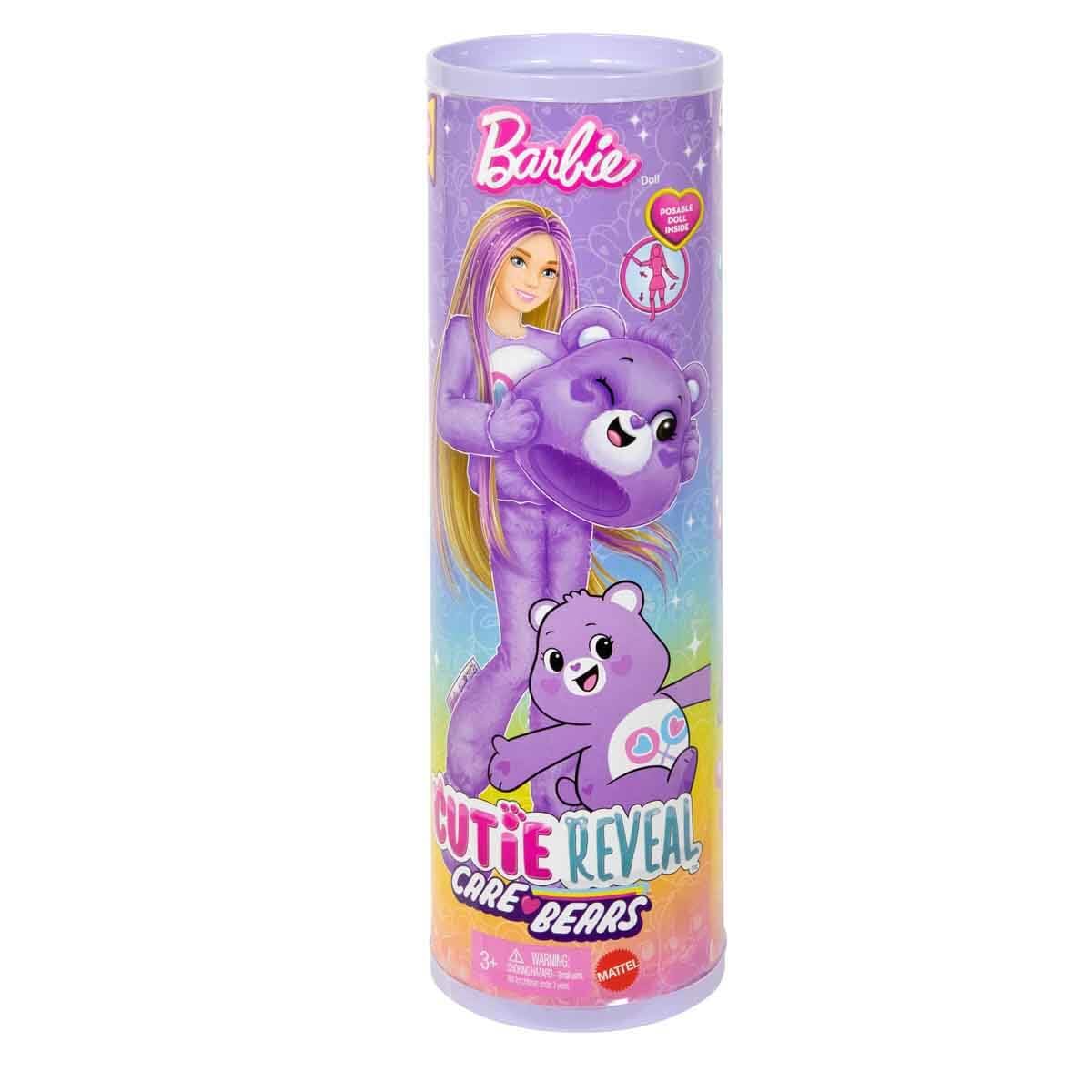 Barbie Cutie Reveal Doll & Accessories - Care Bears Series 1 Share Bear Playset
