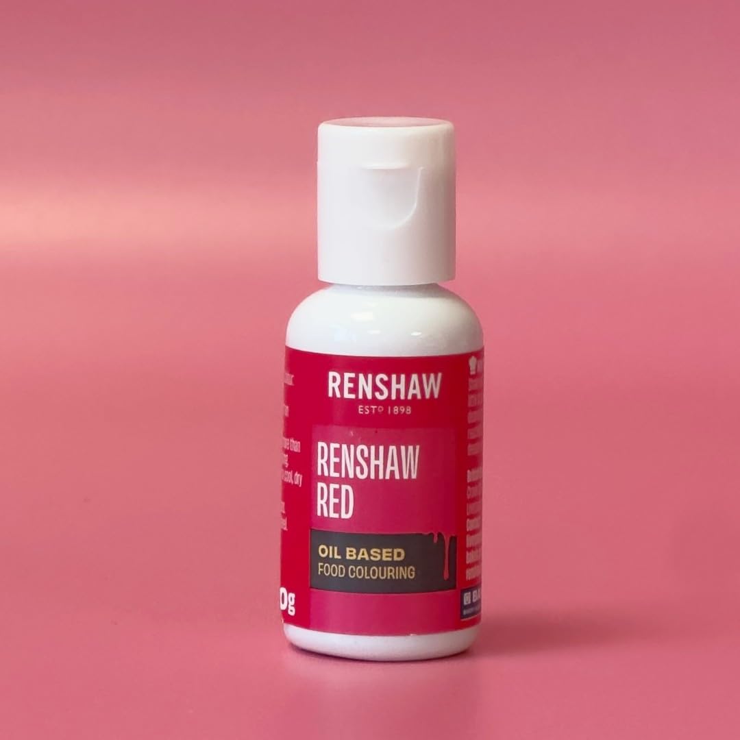 Renshaw Oil Based Food Colouring - Renshaw Red Gel | 20g 2