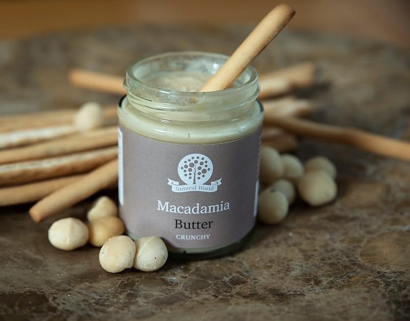 Nutural World - Knusprige Macadamianussbutter (170g) 3