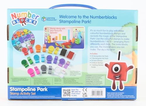 Learning Resources - Numberblocks Stampoline Park Stamp Activity Set 14