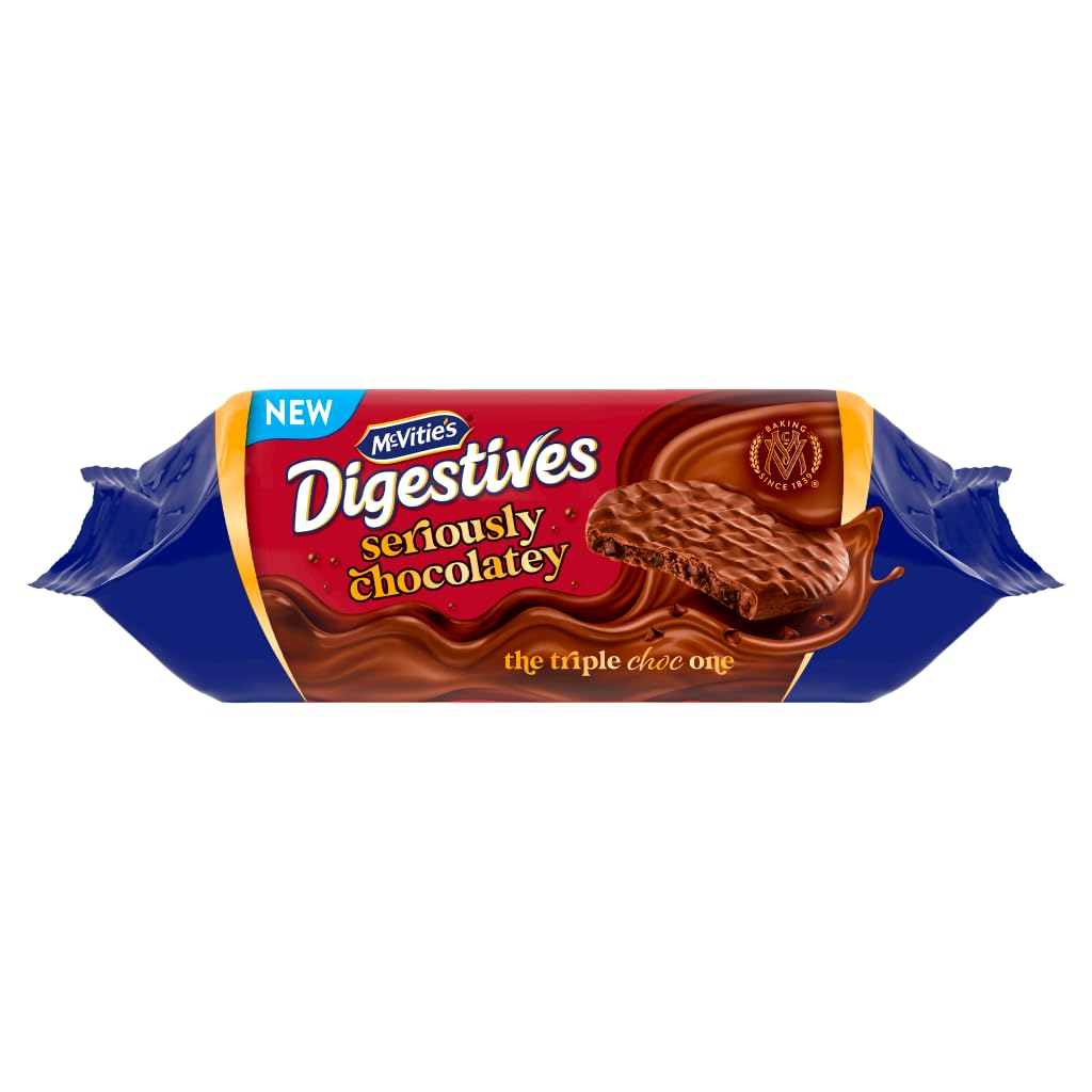McVitie's Seriously Chocolate Chocolate Digestives 250g