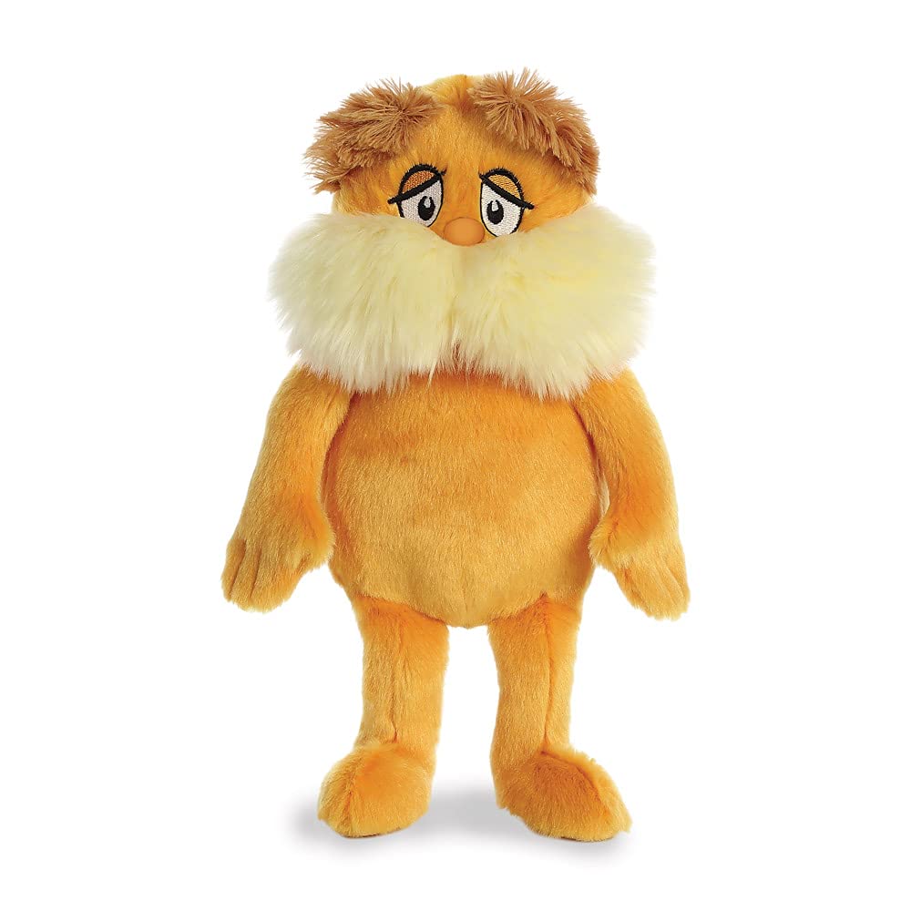 Aurora The Lorax Stuffed Animal - 7.5 Inch Plush | Sits Independently | Suitable from Birth