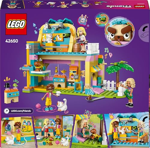 LEGO Friends Pet Accessories Shop Set - Animal Building Toy Playset with 2 Mini Dolls, 375 Pieces 17