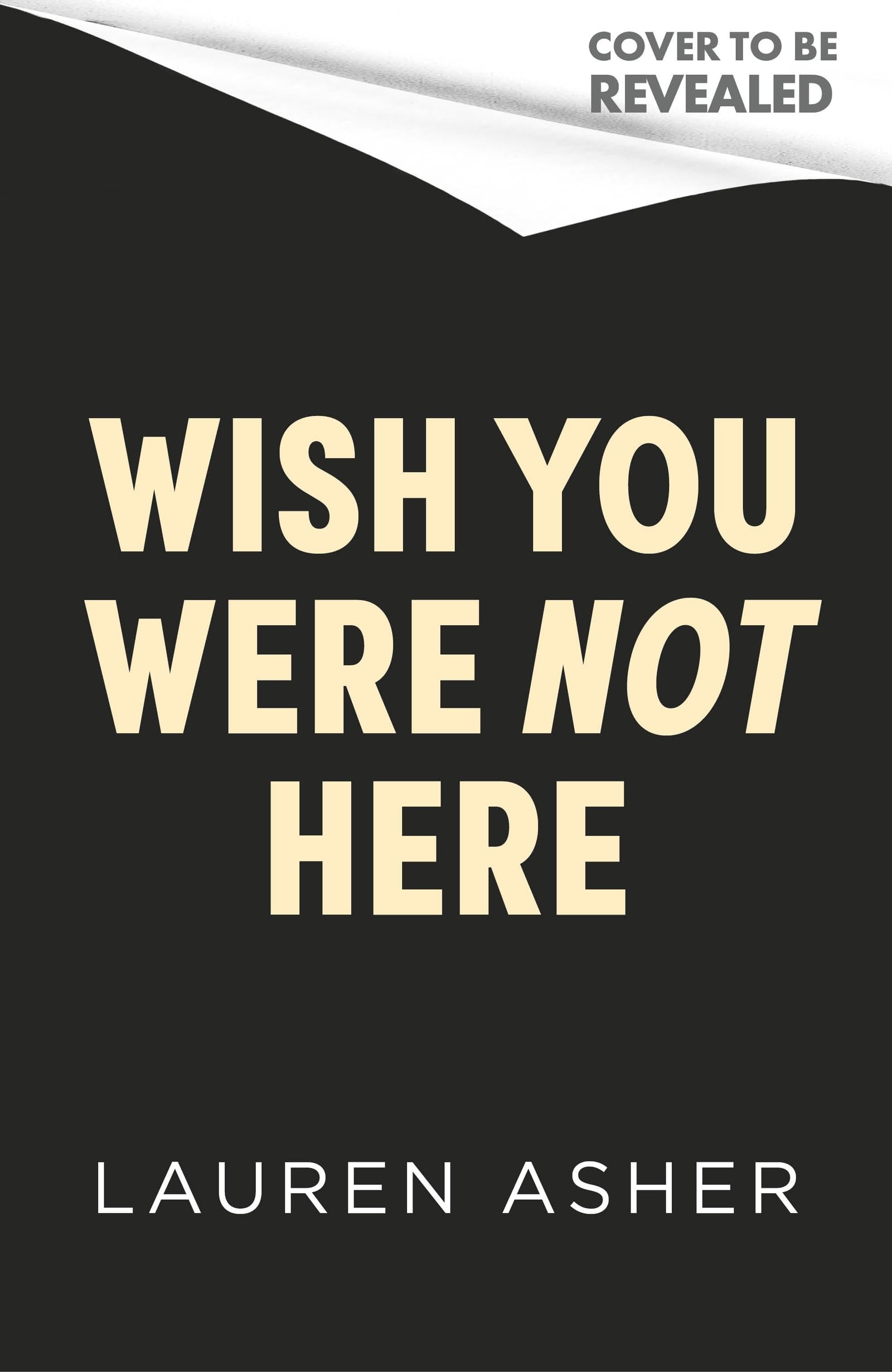 Lauren Asher - Wish You Were Not Here | Contemporary Romance Paperback 1