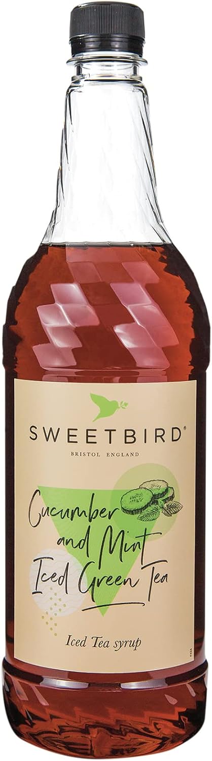 Sweetbird Cucumber & Mint Iced Green Tea Syrup (1 Litre)