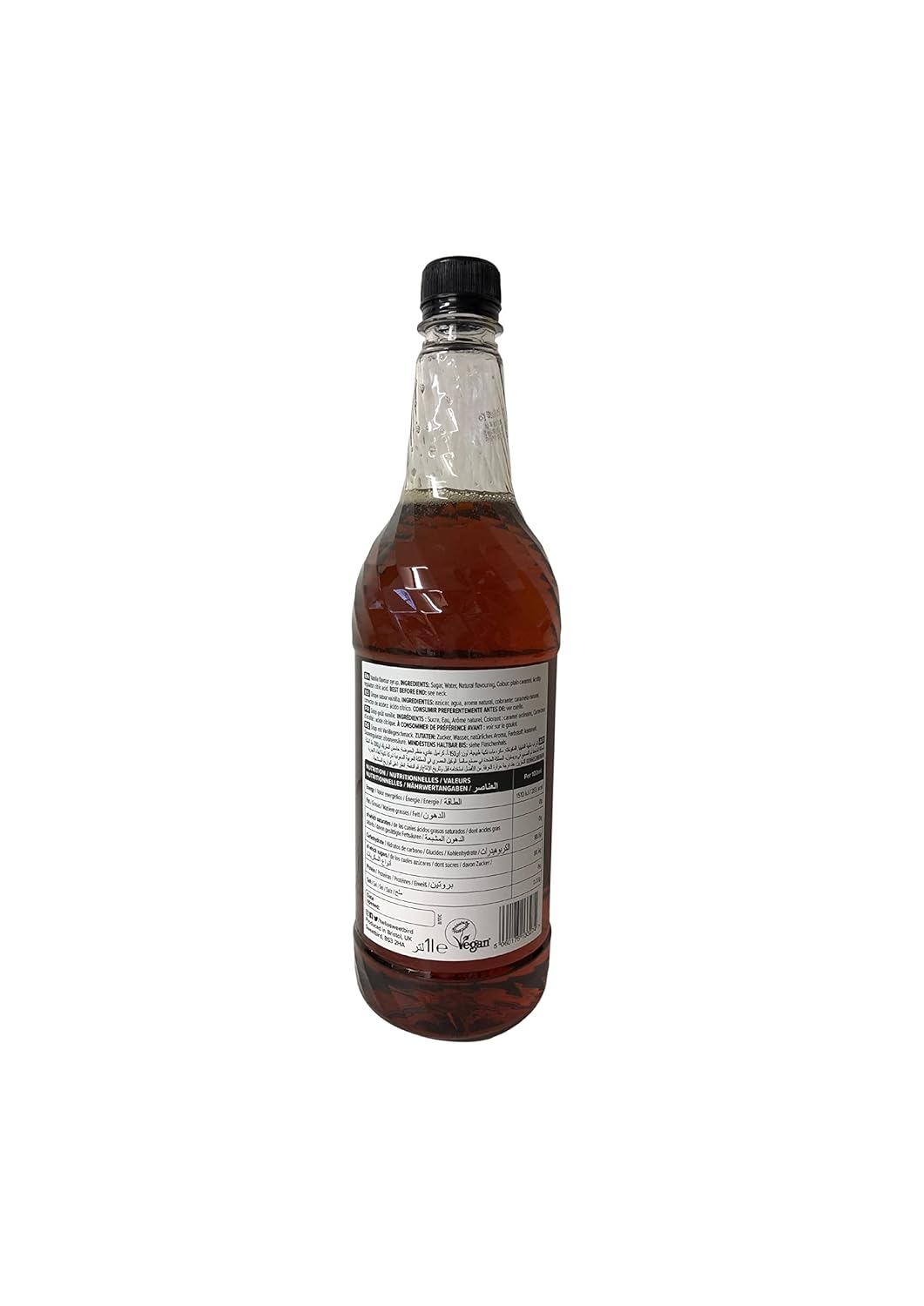 Sweetbird Vanilla Syrup | 1 Litre | Beverage Syrup for Coffee & Drinks