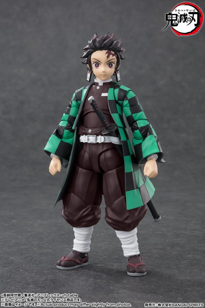 Bandai Spirits S.H. Figuarts Demon Slayer: Kimetsu no Yaiba - Tanjiro Kamado Action Figure
