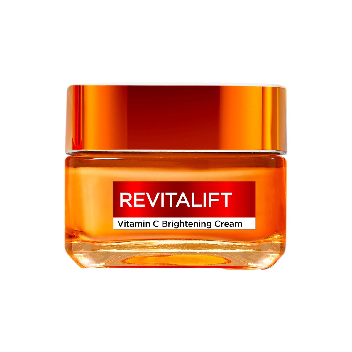 L'Oreal Paris Revitalift Vitamin C Brightening Cream - Smooths & Brightens Skin, Reduces Lines & Pores, 50ml