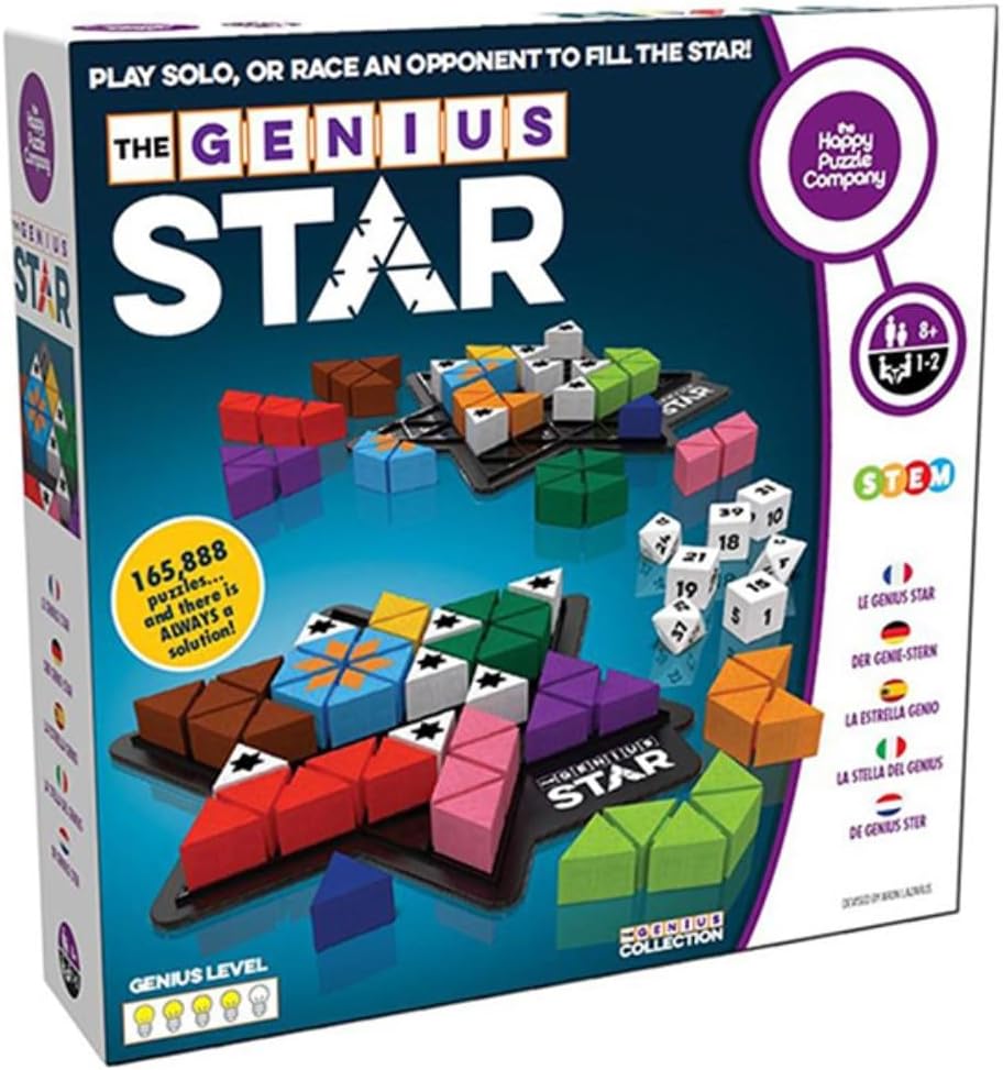SmartGames The Genius Star Strategy Puzzle Game