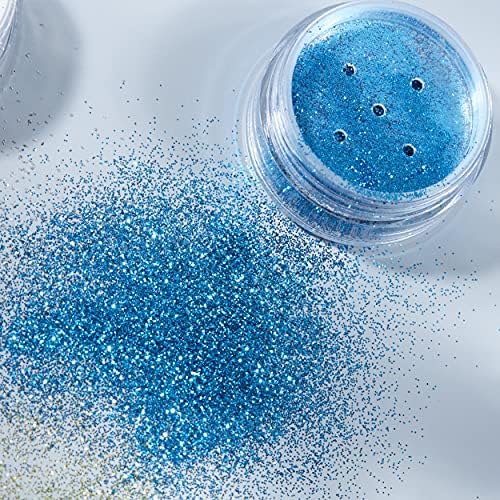 Moon Glitter - Holographic Glitter Shaker (5g) - Pink Cosmetic Grade Loose Glitter for Face, Body, Hair, Nails 22