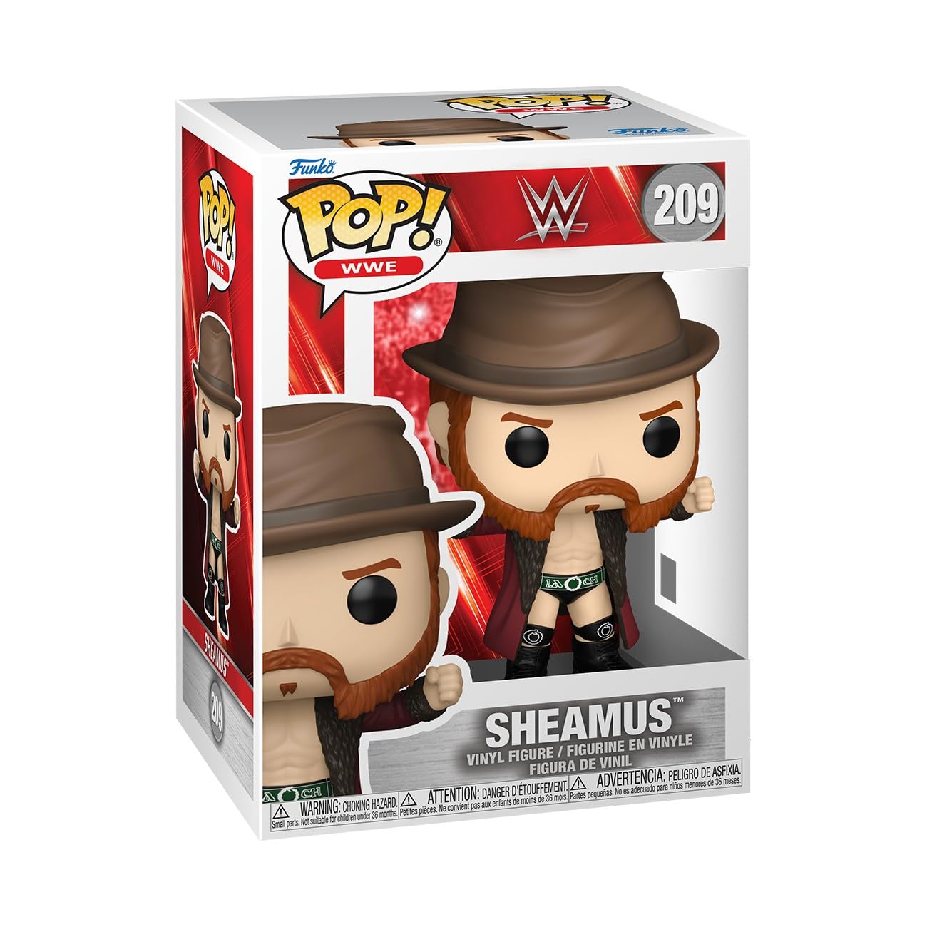 Funko WWE Sheamus Chibi Character Figure | 3.75 Inches Tall | Model 90541