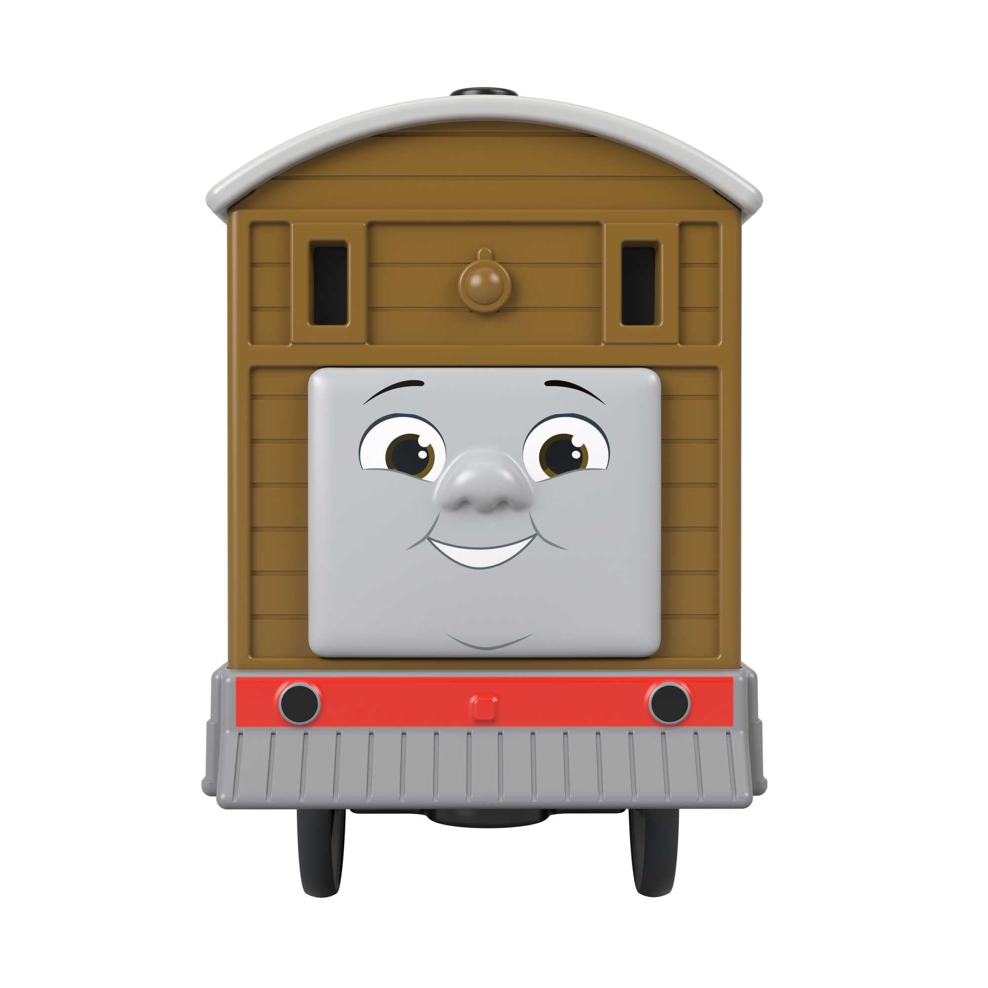 THOMAS & FRIENDS Motorized Toy Train Toby Engine with Cargo Car | Battery-Powered | Ages 3+ 3