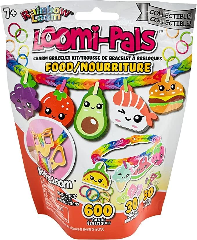 Rainbow Loom Loomi-Pals Food Series - Collectible Charm Craft Kit