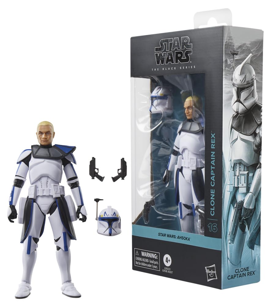 Star Wars The Black Series Clone Captain Rex 15 cm Action Figure - Ahsoka Series Collectible 10