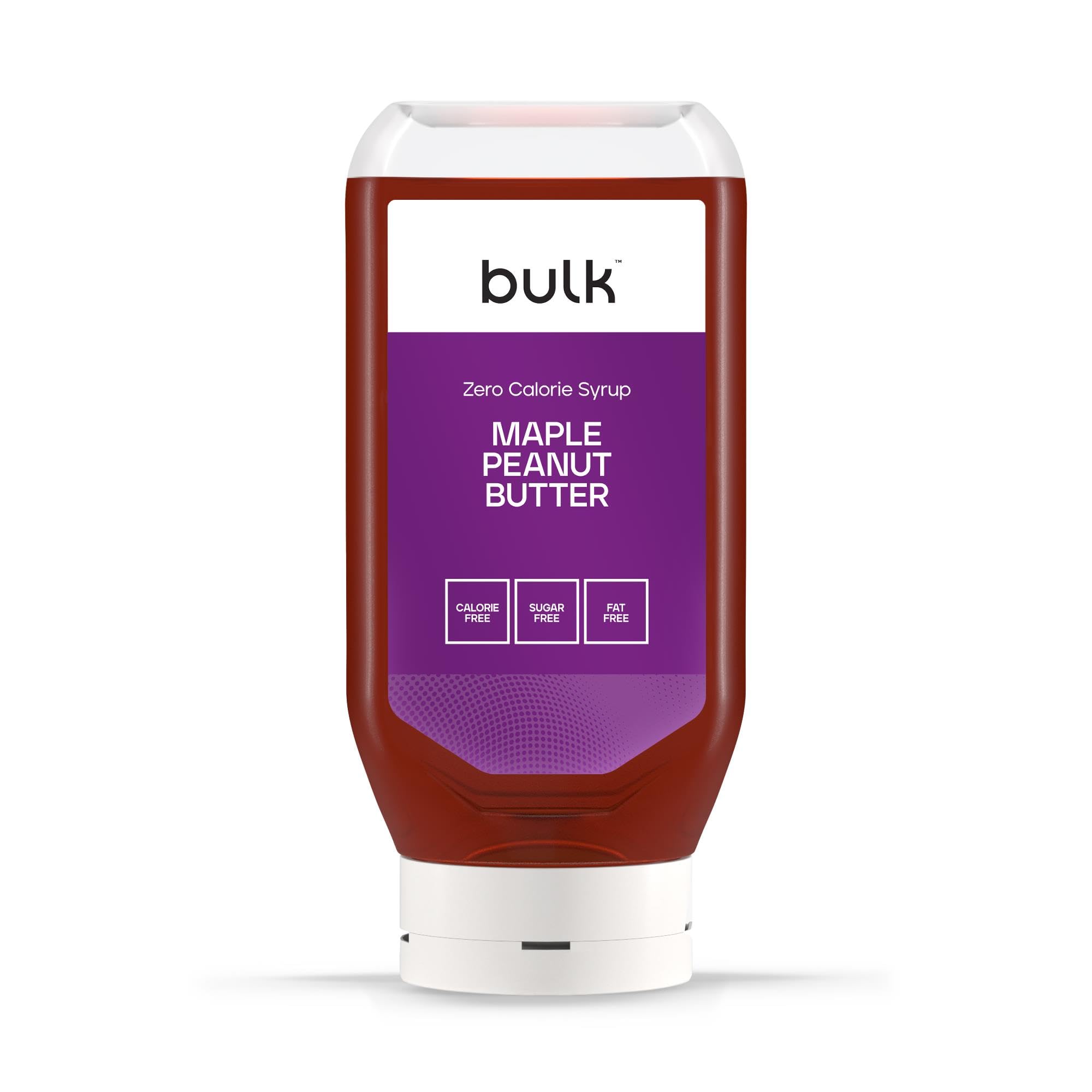 Bulk Zero Calorie Syrup - Sugar Free Maple Peanut Butter Flavour | 400 ml Bottle