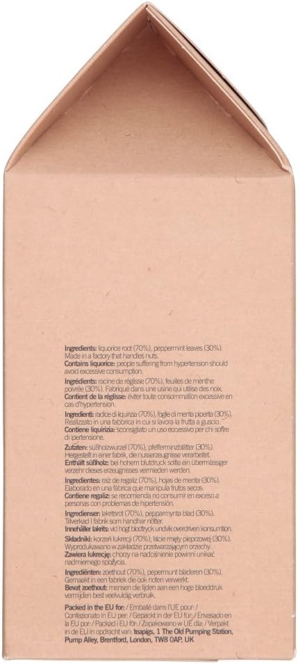 Teapigs Liquorice and Peppermint Tea - 50 Whole Leaf Tea Bags, Naturally Caffeine-Free Herbal Infusion 3