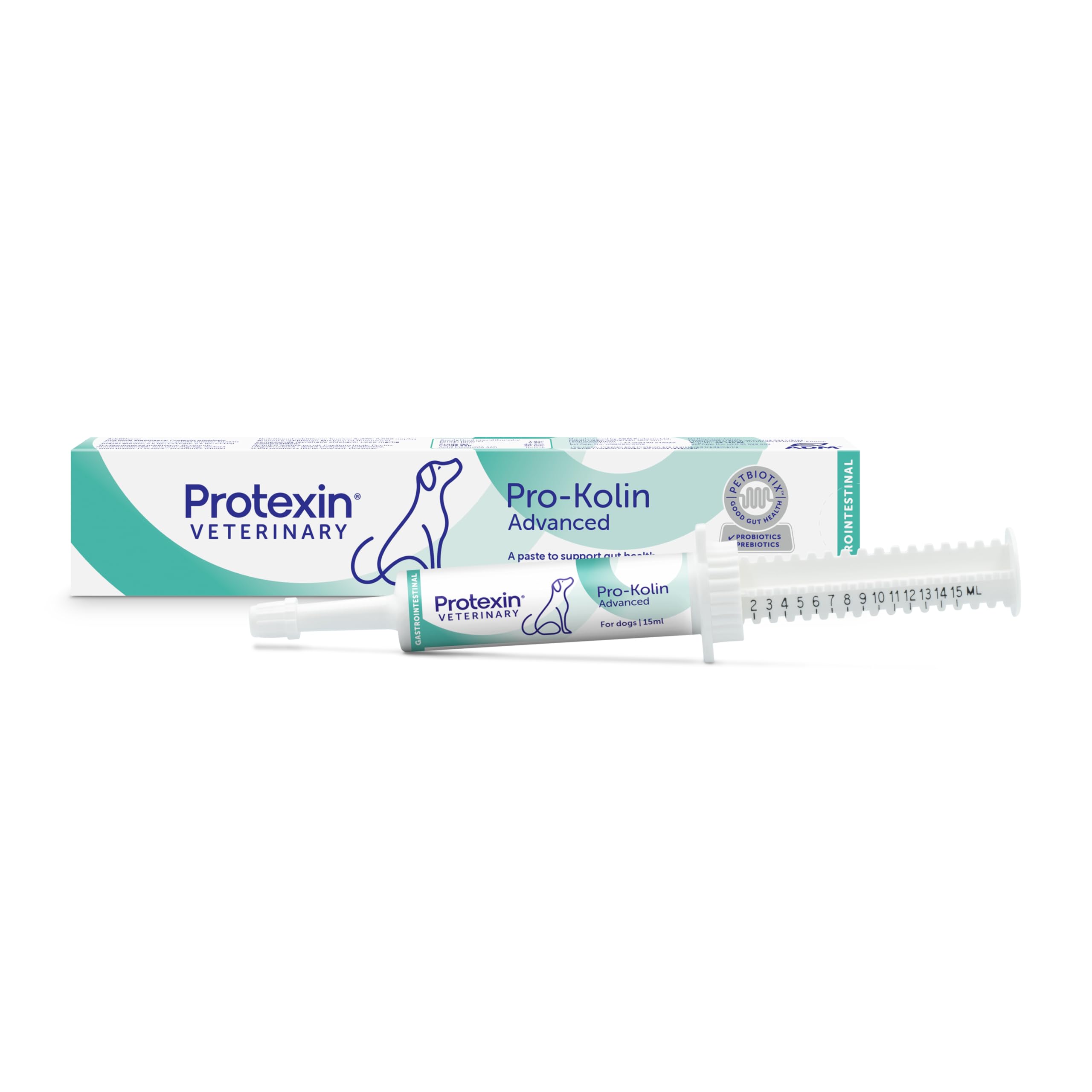 Protexin Pro-Kolin Advanced Digestive Paste for Dogs - 15ml Liver Flavor