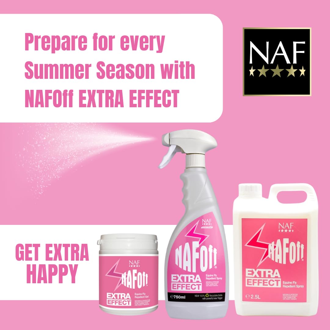 NAF Off Extra Effect Gel - Citronella-Based Fly Repellent | 750g Tub 3