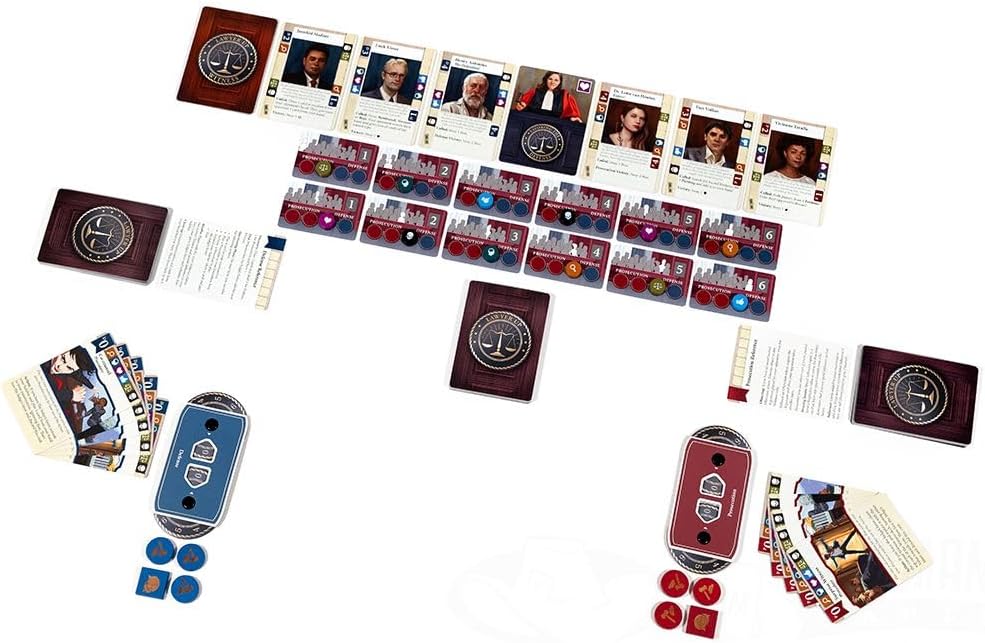 ROCK MANOR GAMES Lawyer Up: Kartenspiel Staffel 1