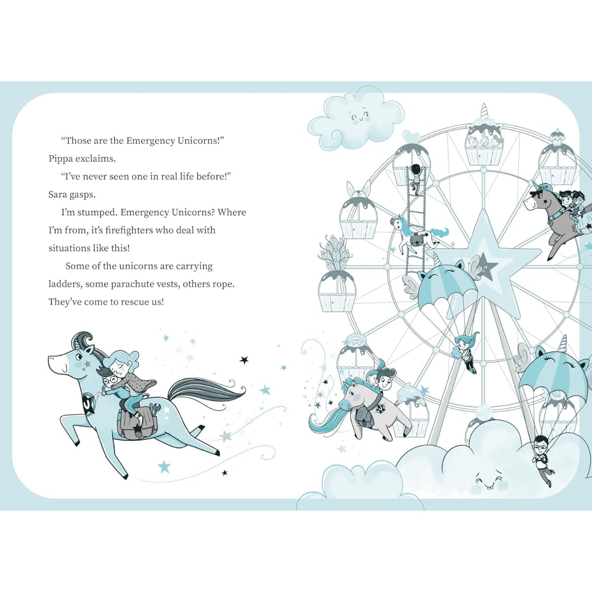 Unicornia: A Magical Birthday by Ana Punset | Paperback Children's Book 3