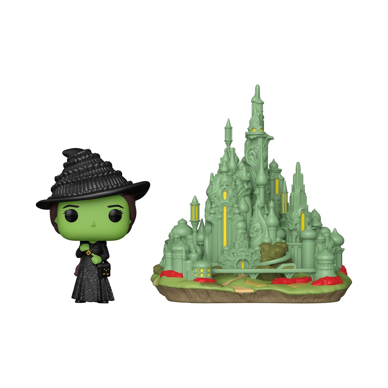 Funko Pop! Town: Wicked - Elphaba w/Emerald City Vinyl Figure 79751