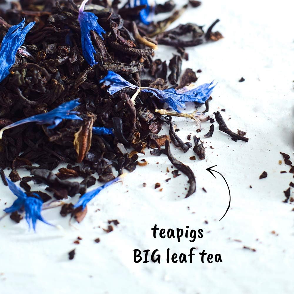Teapigs Earl Grey Strong Loseblatt-Tee – Ganzblatt-Schwarztee mit Bergamotte und Kornblumen 4