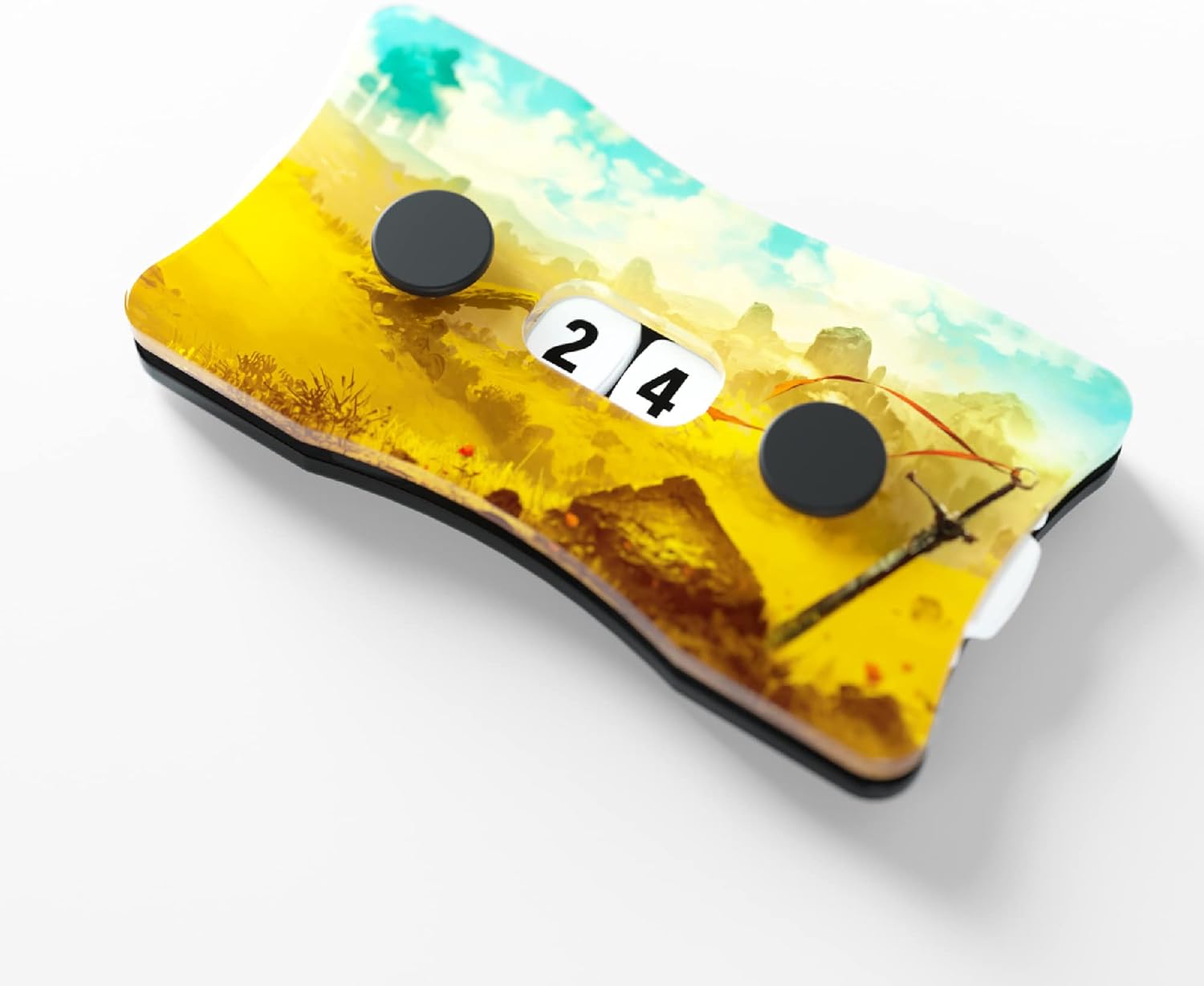 Gamegenic Double Life Counters – Doppelte Zifferblätter mit Plains-Design für Lebens- oder Siegpunkte 3