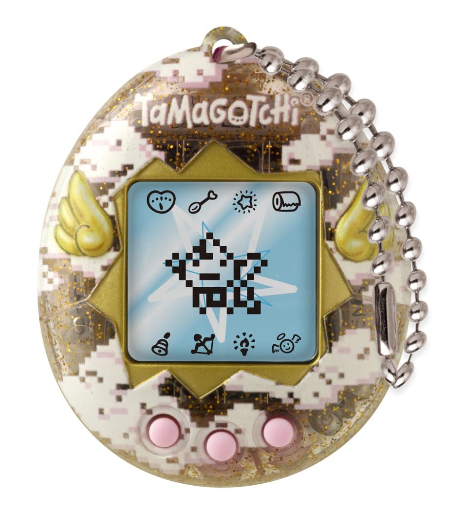 TAMAGOTCHI Bandai Angel Digital Pet with Angel Shell | Raise Your Obaketchi