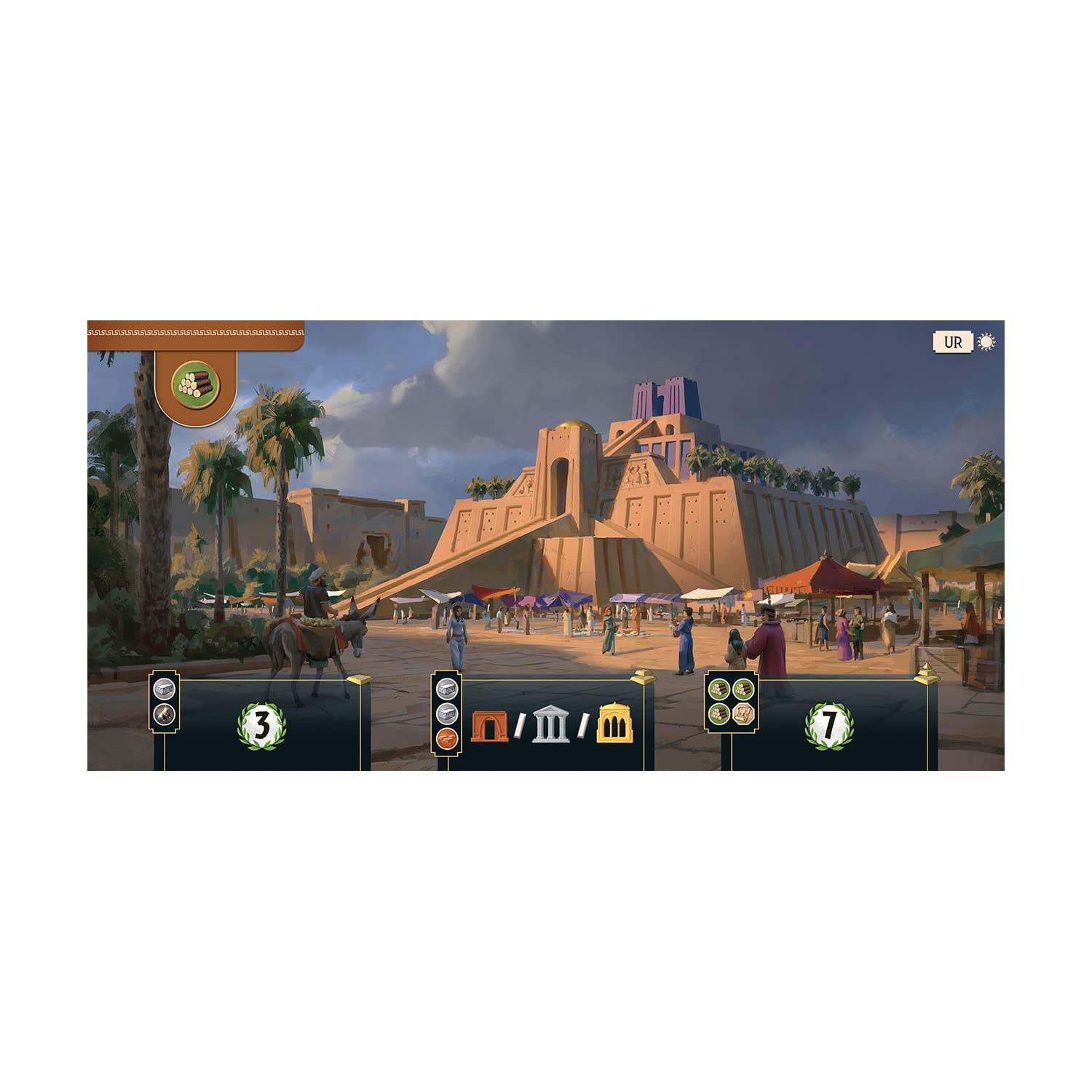 Repos 7 Wonders Edifice Expansion Board Game