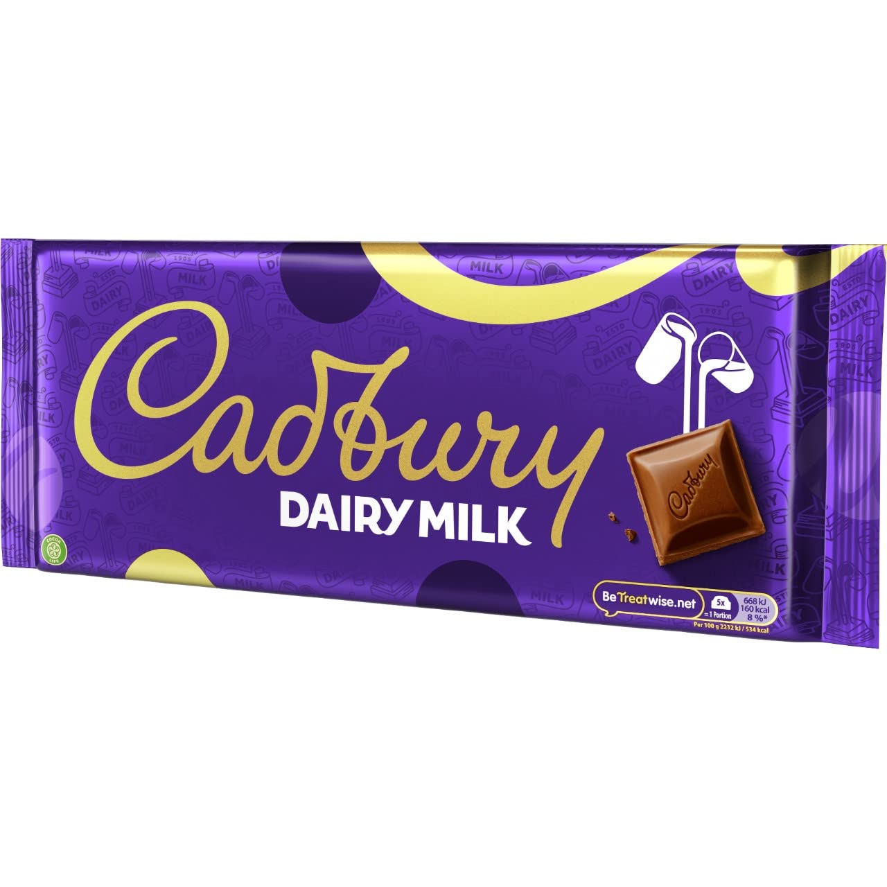 Cadbury - Dairy Milk Chocolate Bar Smooth & Creamy Milk Chocolate 360g