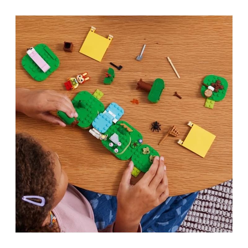 LEGO Animal Crossing Bunnie’s Outdoor Activities Buildable Set 77047 3