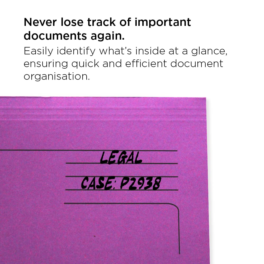 Exacompta Forever Document Wallets - 290 gsm Recycled Board | A4/Foolscap | Assorted Colours | Pack of 25