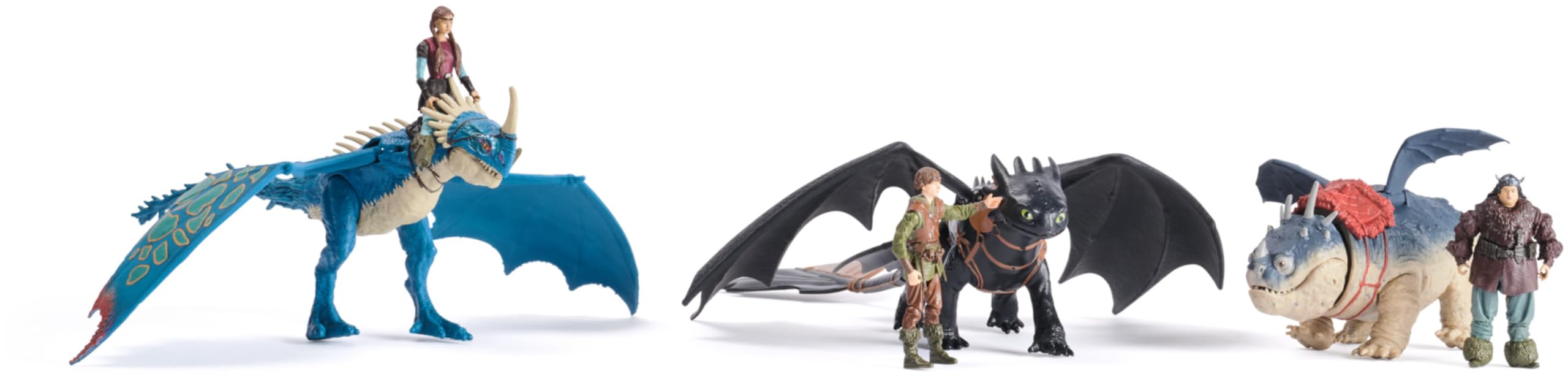 DreamWorks Dragons Deadly Nadder & Astrid Action Figure Set - 25 cm Dragon with 7.5 cm Viking Rider