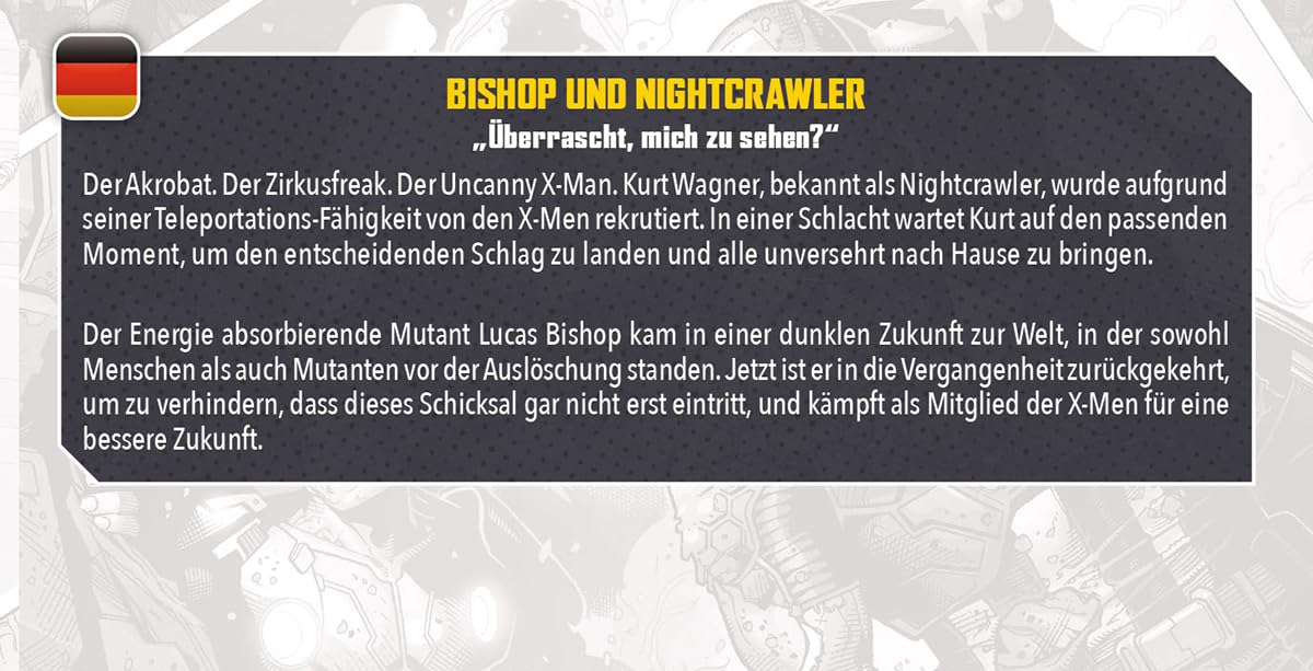 Atomic Mass Games Marvel Crisis Protocol: Bishop and Nightcrawler Expansion | 2 Players | Ages 14+ 5