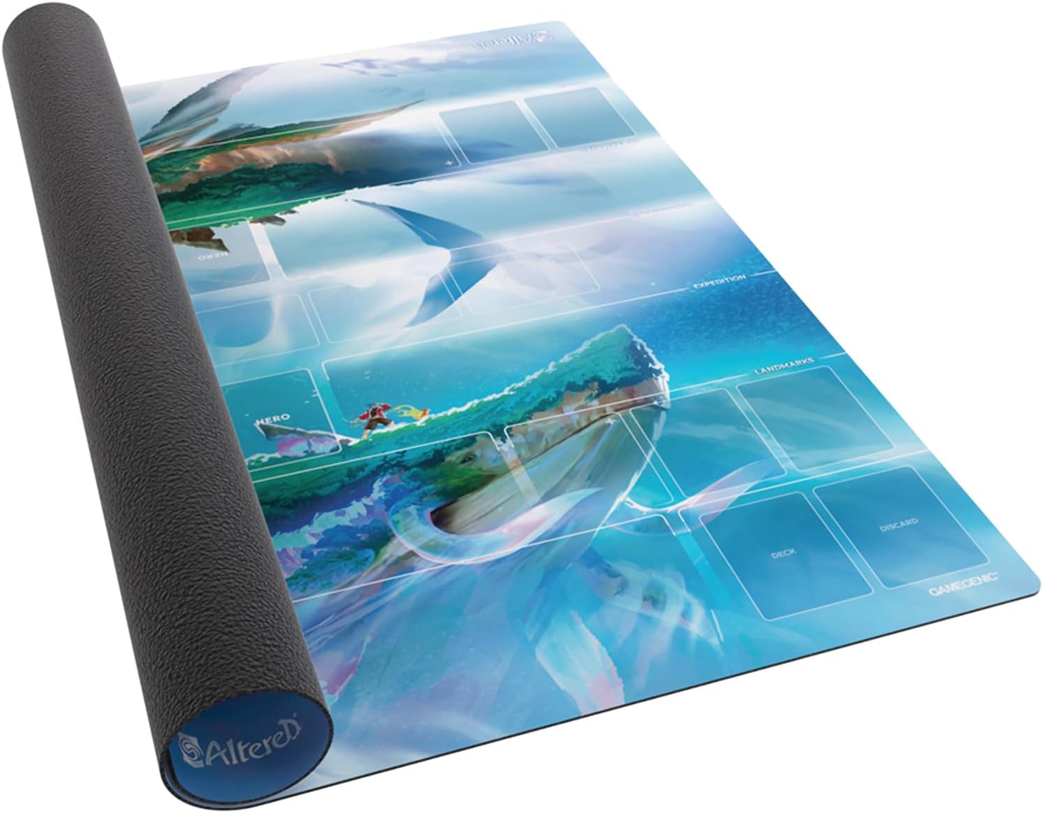 Gamegenic Altered Prime Game Mat XL – Offiziell lizenzierte TCG-Spielmatte für zwei Spieler (GGS40072ML) 4