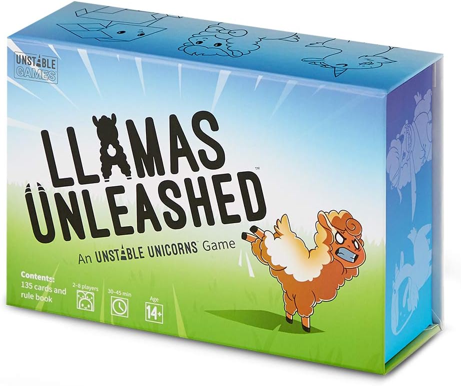 TeeTurtle Llamas Unleashed Card Game