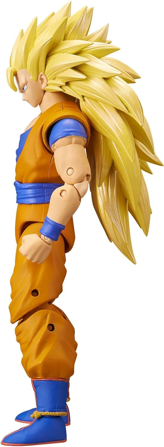 Bandai Dragon Stars Super Saiyan 3 Goku Action Figure - 17cm Articulated Anime Toy